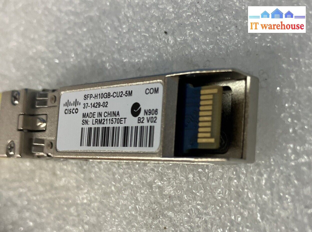 Cisco 2.5m 8ft SFP-H10GB-CU2-5M Compatible 10G SFP+ Direct Attach Twinax Cable ~
