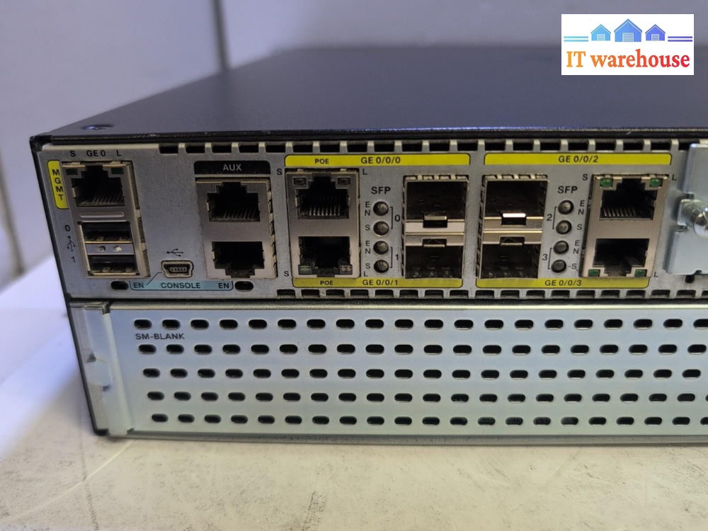 Cisco 4400 Series Integrated Services Router ISR4451-X/K9 V07 Tested -