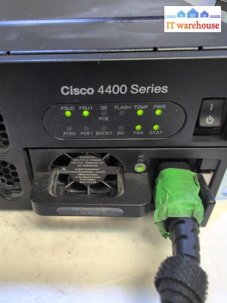 Cisco 4400 Series Integrated Services Router ISR4451-X/K9 V07 Tested -