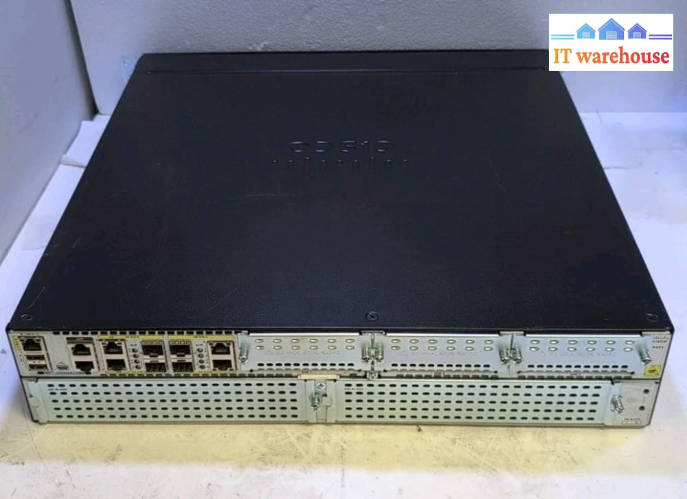 Cisco 4400 Series Integrated Services Router ISR4451-X/K9 V07 Tested -