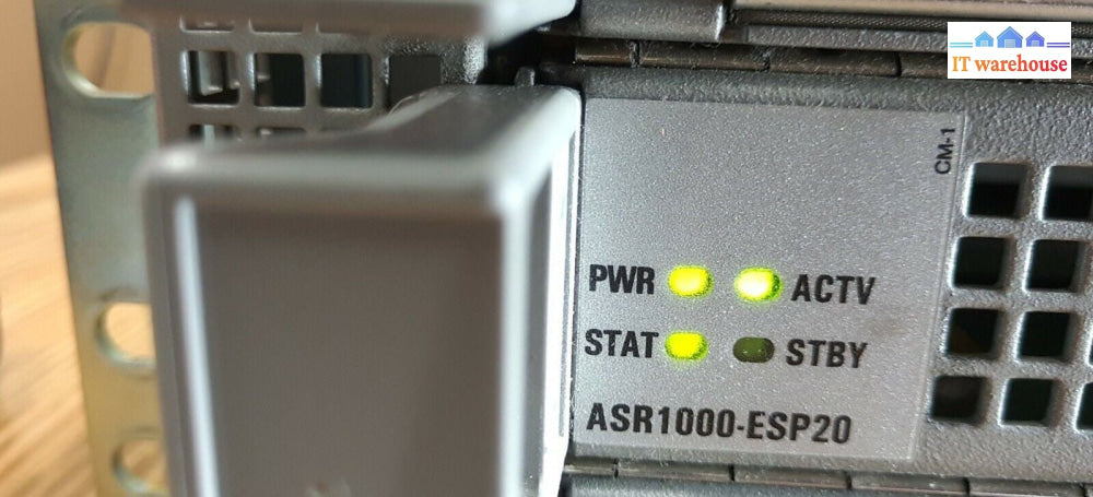 - Cisco ASR1000-ESP20 Embedded Services Processor for ASR1004 Routers Tested