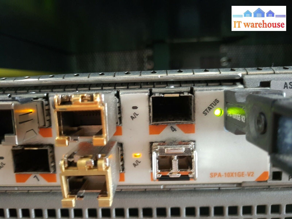- Cisco ASR1000-SIP10 Interface Processor W/ SPA-10X1GE-V2 Gigabit SPA Module 