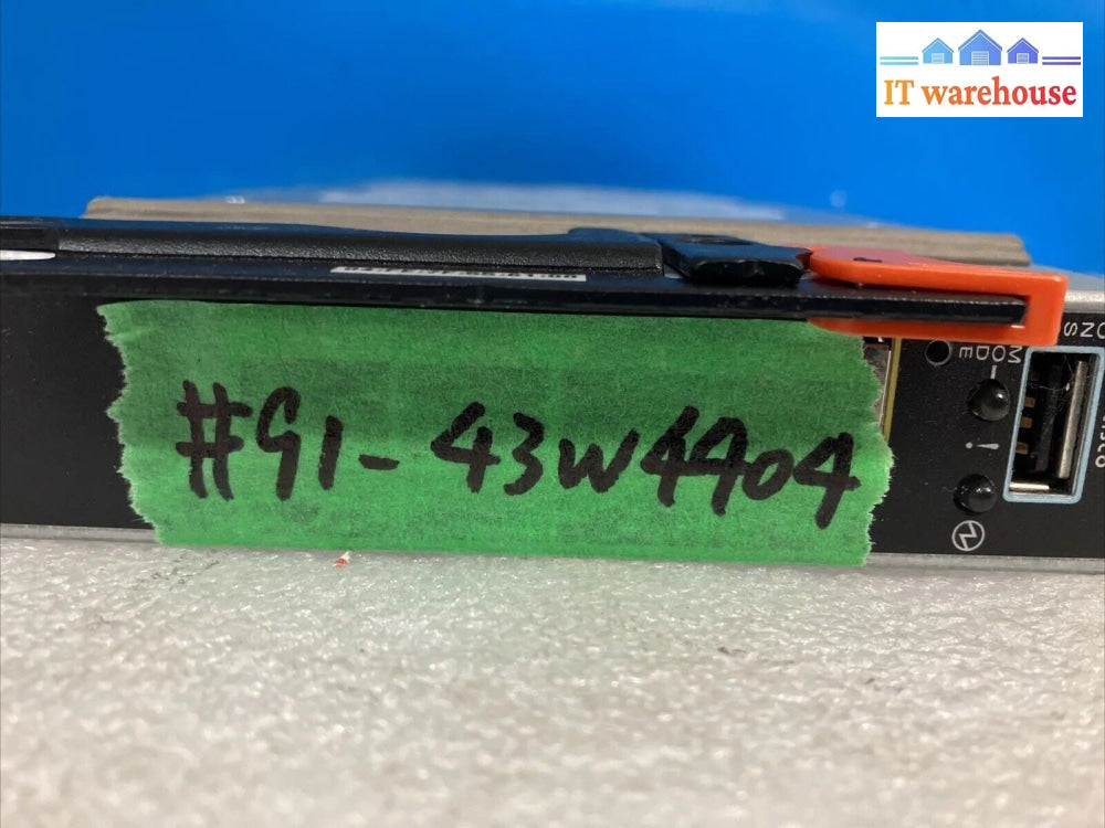CISCO CATALYST WS-CBS3012 SWITCH FOR IBM BLADECENTER FRU: 43W4404 ~