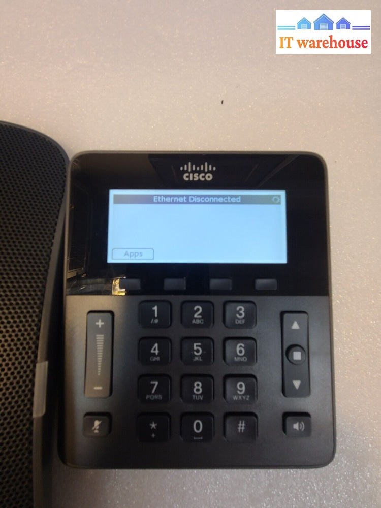 - Cisco Cp-8831 Unified Ip Conference Phone Base W/Keypad Unit & Ac Adapter