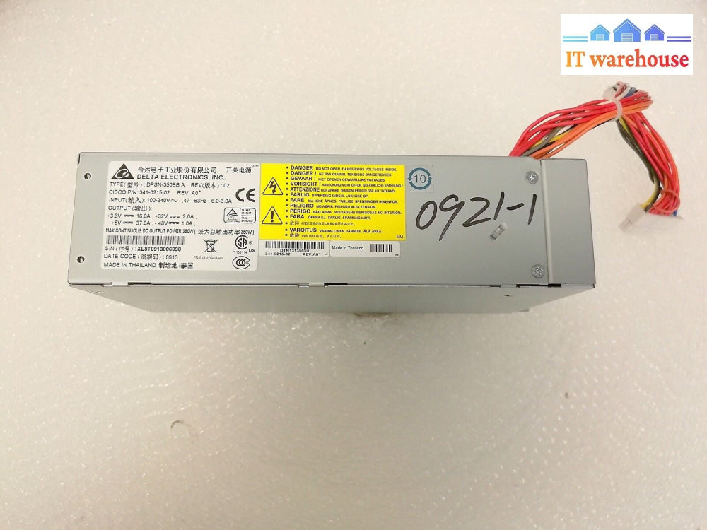 +Cisco CTS-CODEC-SEC CTS-CODEC-SEC-PRI-G2 POWER SUPPLY DPSN-350BB A 341-0215-02