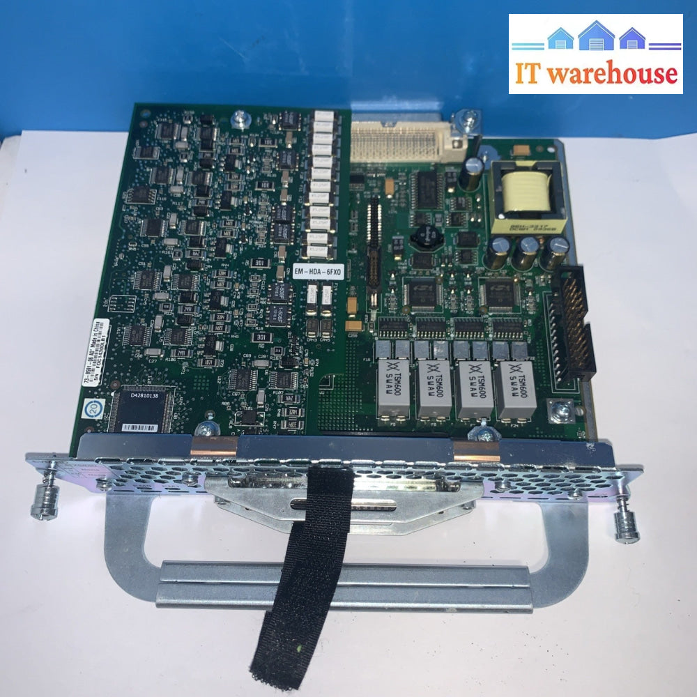 Cisco EVM-HD 8FXS/DID Router Module w/ EM-HDA-6FX0 73-8591-05 B0