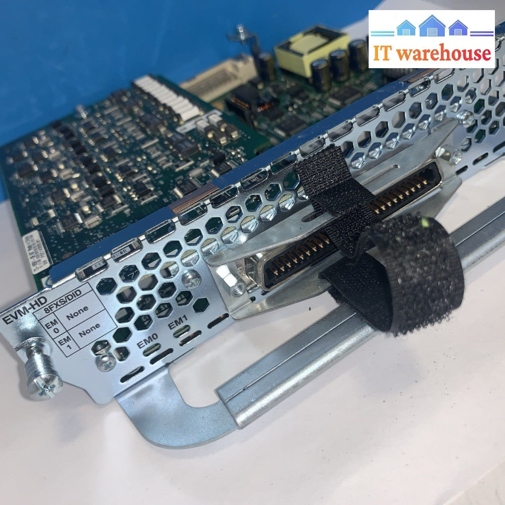 Cisco EVM-HD 8FXS/DID Router Module w/ EM-HDA-6FX0 73-8591-05 B0