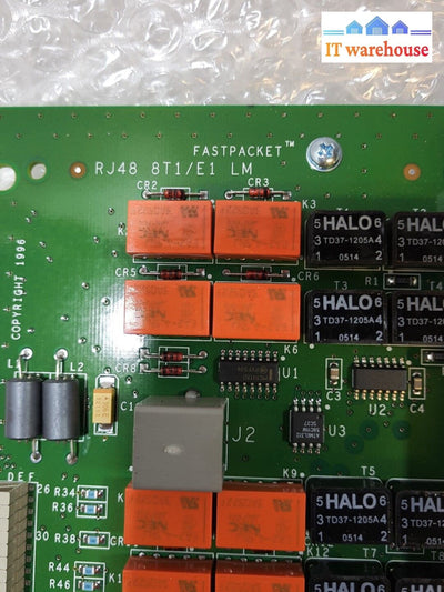 - Cisco Mgx 8800 Series 8-Port T1 Redundant Back Card Rj48-8T1/E1