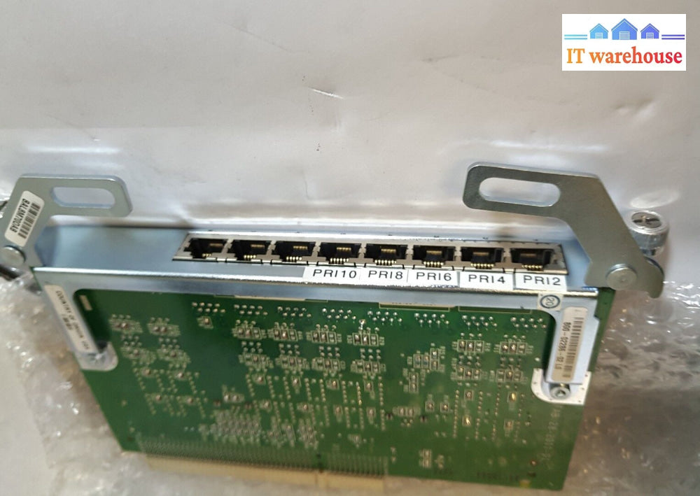 - Cisco Mgx 8800 Series 8-Port T1 Redundant Back Card Rj48-8T1/E1
