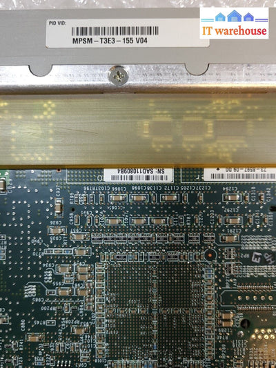 * CISCO MGX 8800 SERIES MPSM-T3E3-155 CARD  800-23005