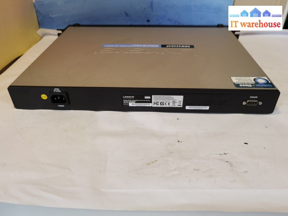 $ Cisco SF300-24P - SRW224G4P - 24 Port PoE Managed Switch (power on tested)