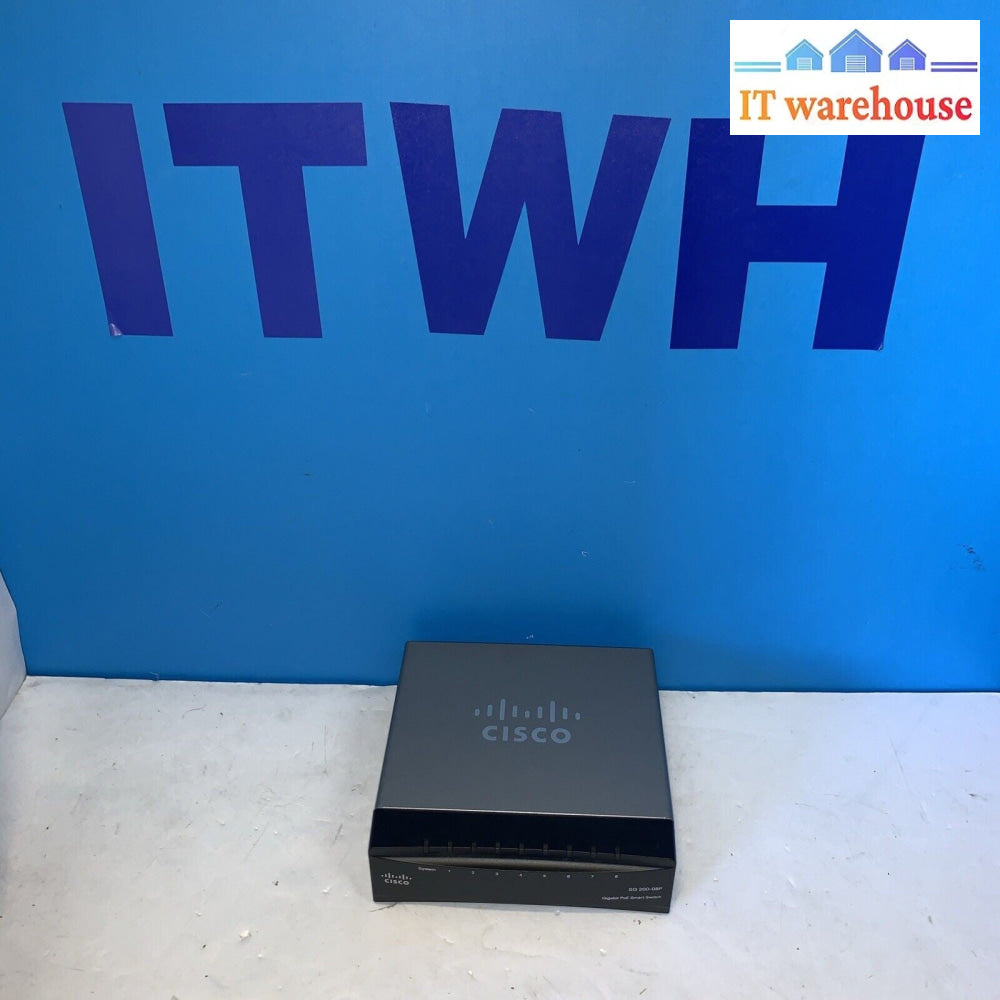 Cisco SG200-08 8-port Gigabit Smart Switch (no Ac Adapter)