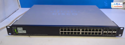 Cisco Sg500X-24P-K9 V02 24 Port Managed Poe Switch With Ear Mount -