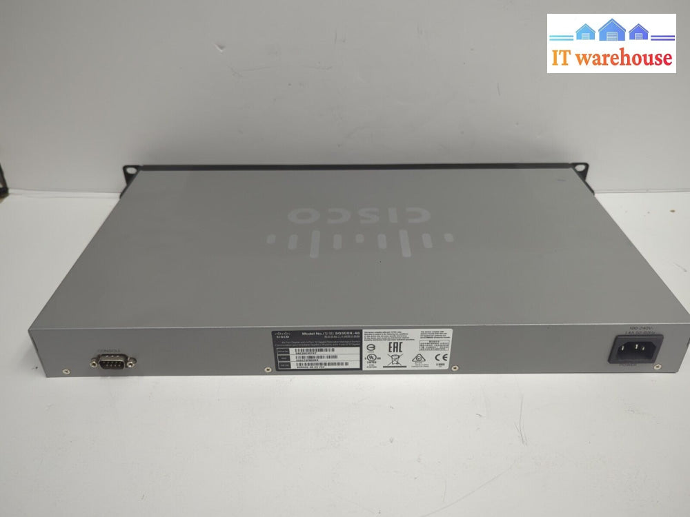 CISCO SG500X-48 48-Port Gigabit 4-port 10G Stackable Managed Network Switch
