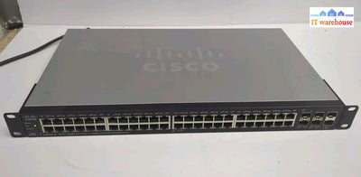 CISCO SG500X-48 48-Port Gigabit 4-port 10G Stackable Managed Network Switch