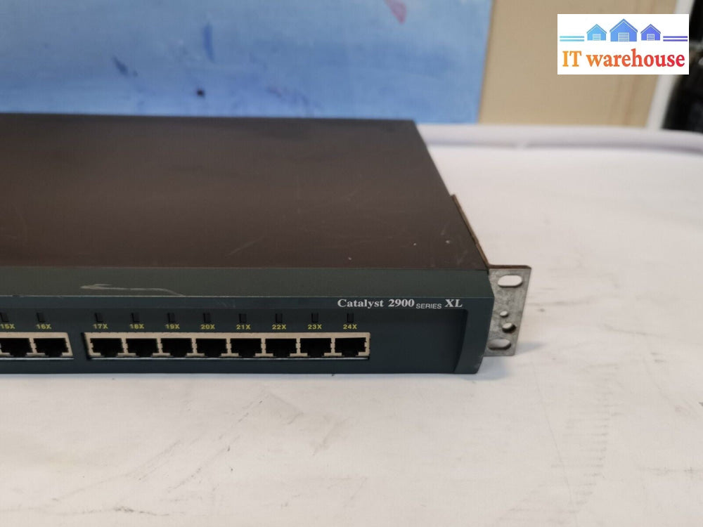 $ Cisco Systems Catalyst 2900 Series XL WS-C2924-XL-EN (power on tested)