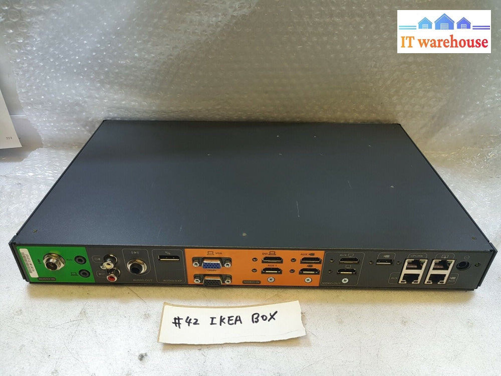 - CISCO TANDBERG CTS-CODEC-SING-G1 TELEPRESENCE SINGLE SCREEN CODEC (NO ADAPTER)