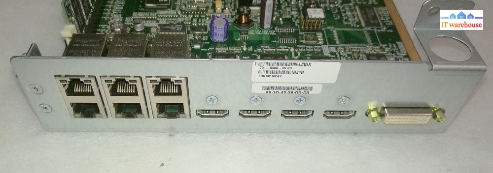+Cisco Telepresence  CTS-CODEC-PRI-G2 MAINBOARD 800-28311-01 73-10486-09