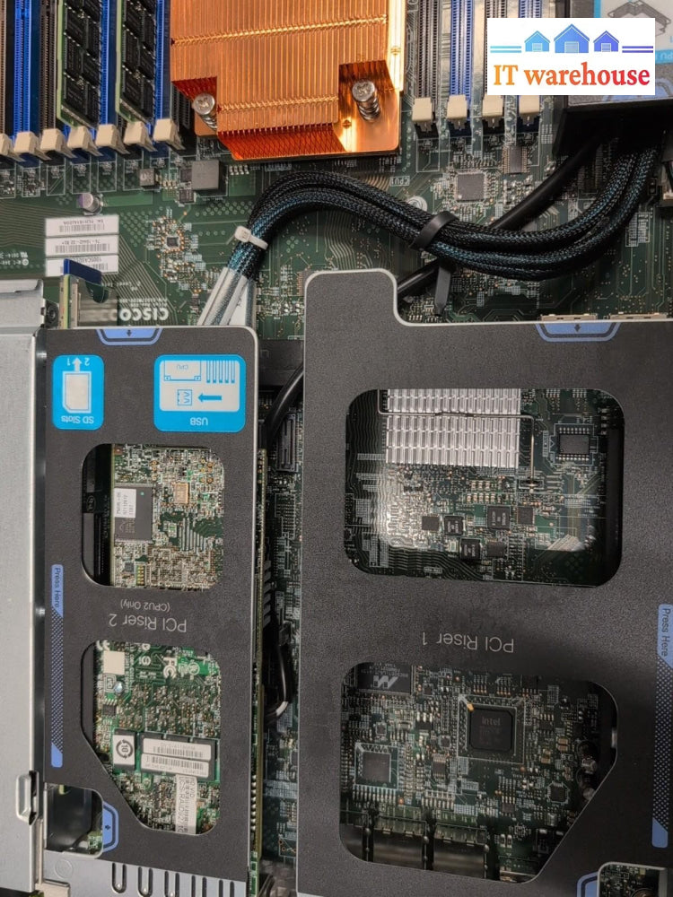 Cisco UCS-C220-M3 2.5" SFF SERVER  2x E5-2609 CPU /32GB/ Dual PSU (NO CADDY) -