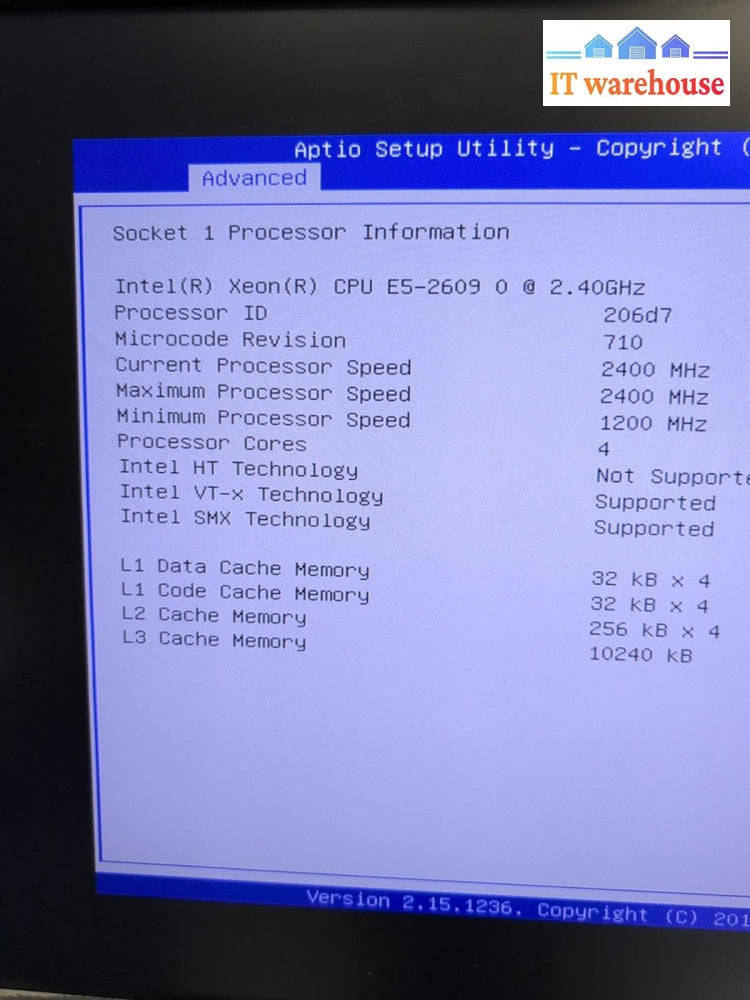 Cisco UCS-C220-M3 2.5" SFF SERVER  2x E5-2609 CPU /32GB/ Dual PSU (NO CADDY) -
