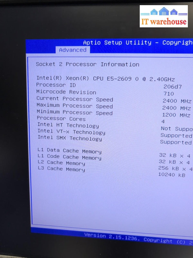 Cisco UCS-C220-M3 2.5" SFF SERVER  2x E5-2609 CPU /32GB/ Dual PSU (NO CADDY) -