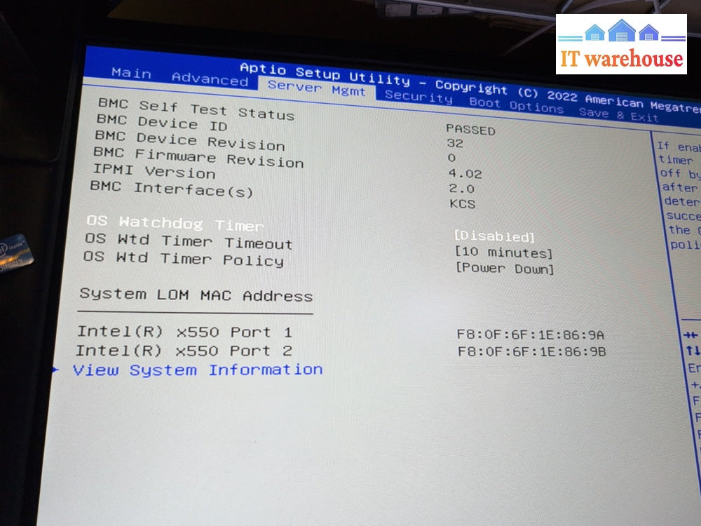 Cisco UCS-C220-M5 1U Server  2x XEON Gold 6130 CPU/8GB RAM/10x 2.5" Bay/2x PSU -