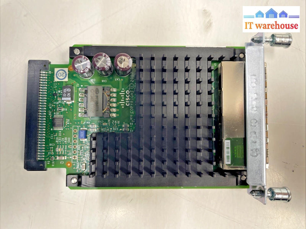 Cisco VIC3-4FXS/DID 4-Port Voice Fax Interface Card 73-12954-01 +