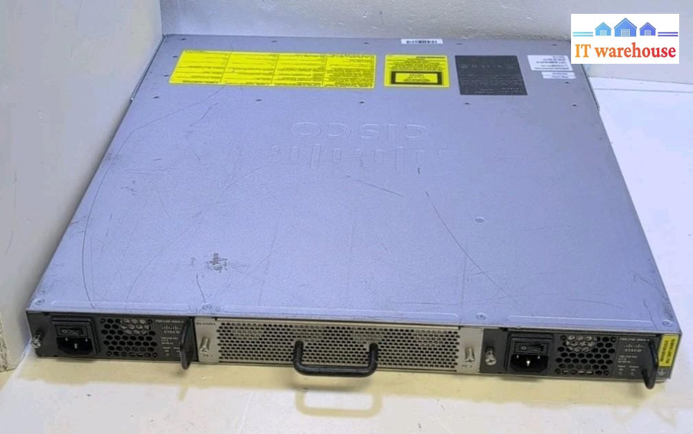 CISCO WS-C4948E 48-Port Gigabit Switch 4x10GbE SFP+ Ports 2x PSU Tested -
