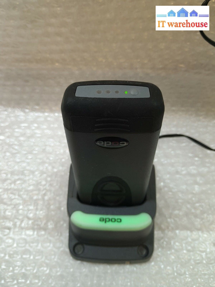 - CODE CR2300 CR2321 PALM BARCODE READER WITH CHARGING STATION CRA-A114