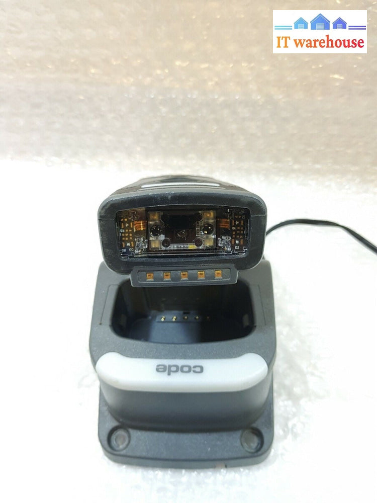 - CODE CR2300 CR2321 PALM BARCODE READER WITH CHARGING STATION CRA-A114