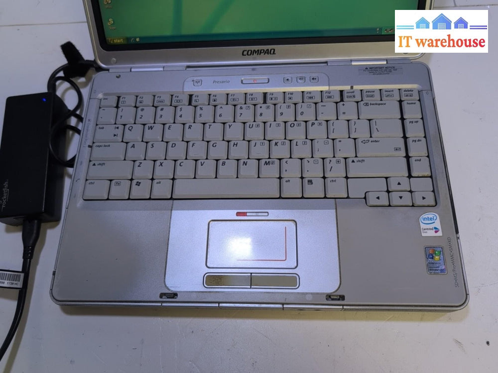 Compaq Predation V2000 14" Laptop Intel T2300 CPU /504MB /120GB /Windows XP  -