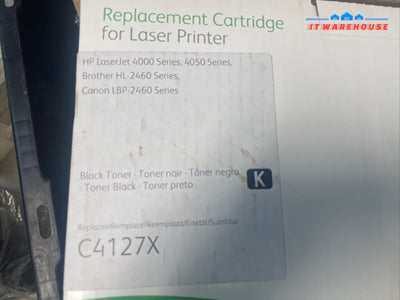 Compatible C4127X Black Toner HP LaserJet 4000 4050 BrotheHL-2460 Canon LBP-2460
