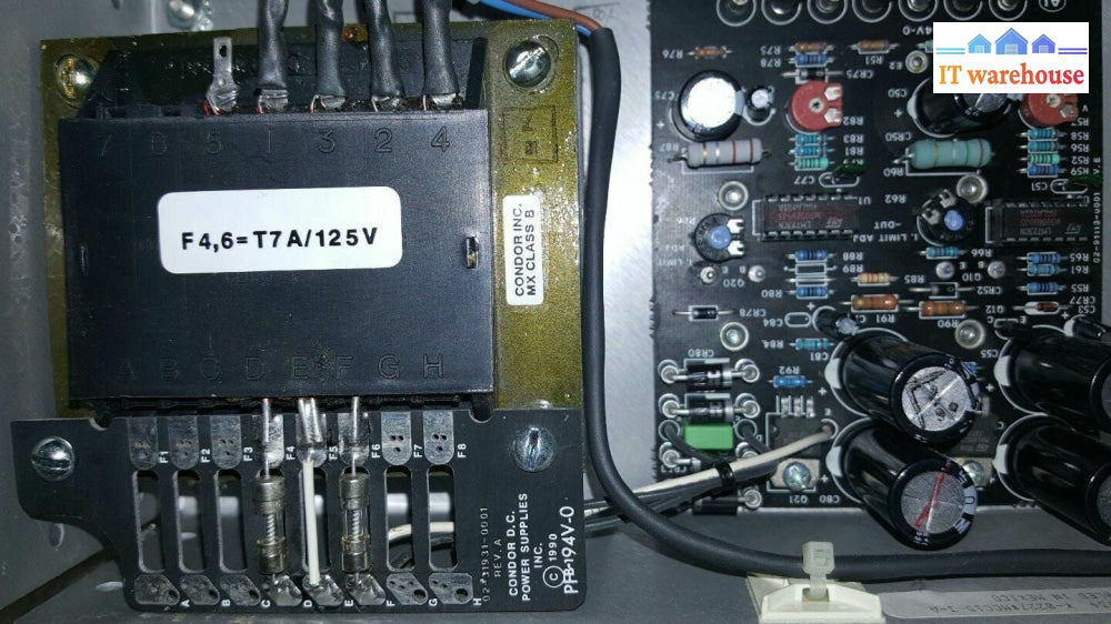 Condor D.C. Power Supply DC 02-31931-0001 / 02- 91113-0001 Rev E