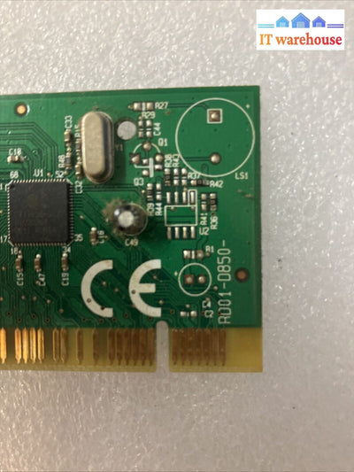 Conexant RD01-D850 PCI V92 56K Dial-Up Data Fax / Modem CARD ~