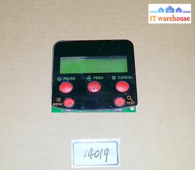 Control panel of Brady 2461 Thermal Label Printer (#H)