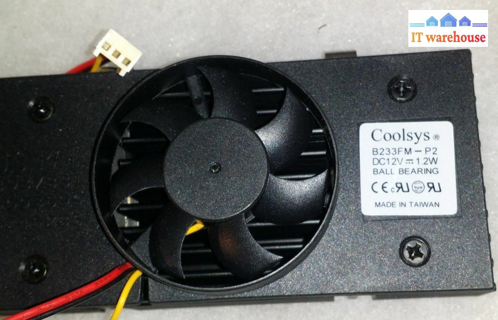 Cooler Coolsys B233FM-P2 Slot 1 Intel P II Celeron PIII CPU fan  50x50x10mm- NEW