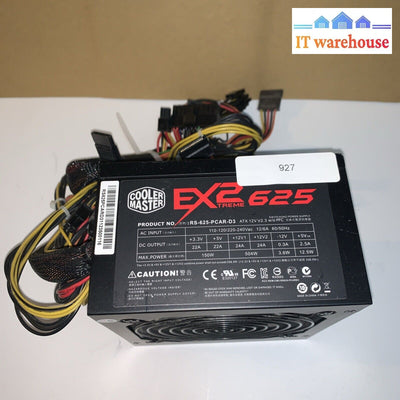 Cooler Master Extreme2 625 Power Supply 558.9W PN Rs-625-pcar-d3