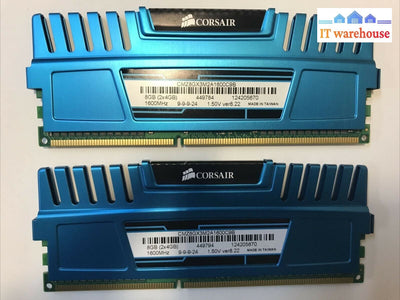 Corsair 8GB (2x4GB) 1600MHz 1.5V ver8.22 TESTED