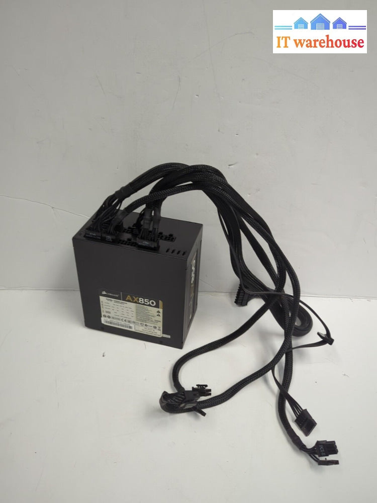 Corsair AX850 850W ATX Desktop Power Supply (2x 6 + 2 PCIE,1x 4 + 4 CPU 1x SATA)