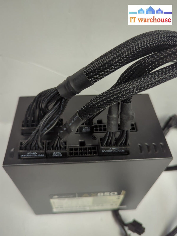 Corsair AX850 850W ATX Desktop Power Supply (2x 6 + 2 PCIE,1x 4 + 4 CPU 1x SATA)