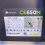 #Corsair Cs650M 650W Power Supply 75-010708 (2X 6 + 2 Pci-E 4 + 4 Pin Cpu) Tested -