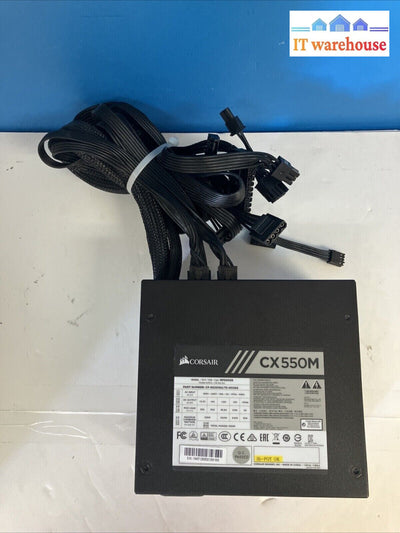 Corsair CX Series CP-9020102 CX550M 550W 6/8 Pin PCIe ATX Power Supply