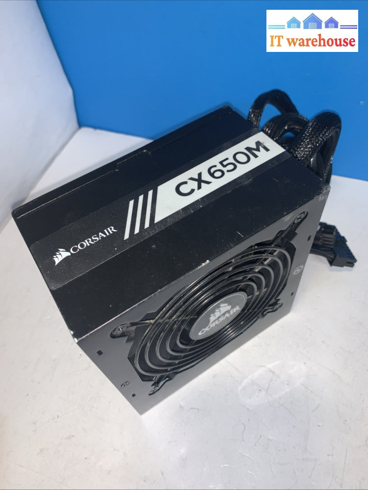 Corsair CX Series CX650M 650W Power Supply - (main Cords Included)