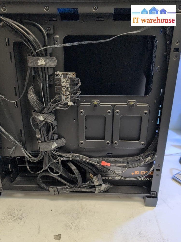 Corsair Glass side ATX Gaming Desktop Case + EVGA 850W Power Supply -