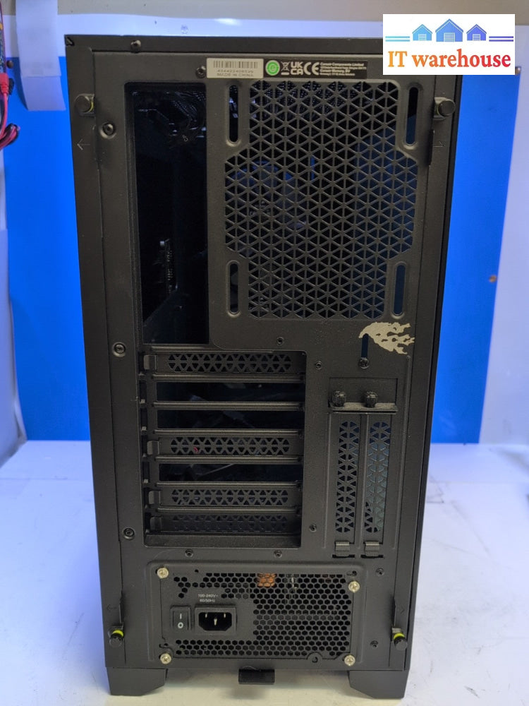 Corsair Glass side ATX Gaming Desktop Case + EVGA 850W Power Supply -