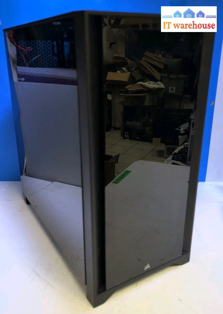 Corsair Glass side ATX Gaming Desktop Case + EVGA 850W Power Supply -