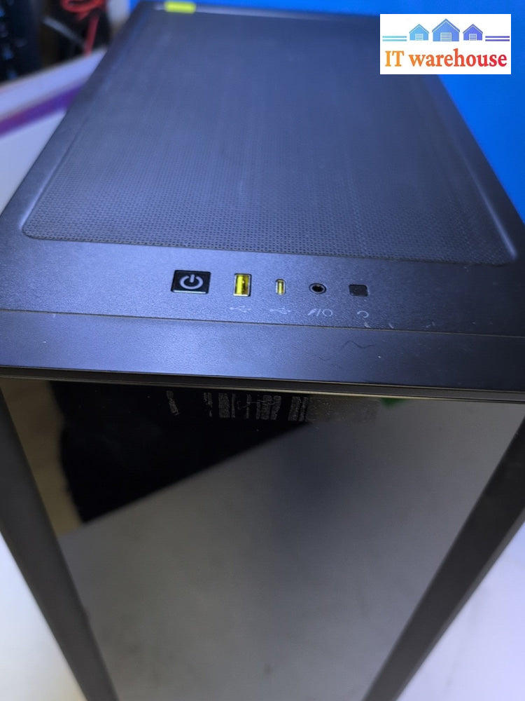 Corsair Glass side ATX Gaming Desktop Case + EVGA 850W Power Supply -