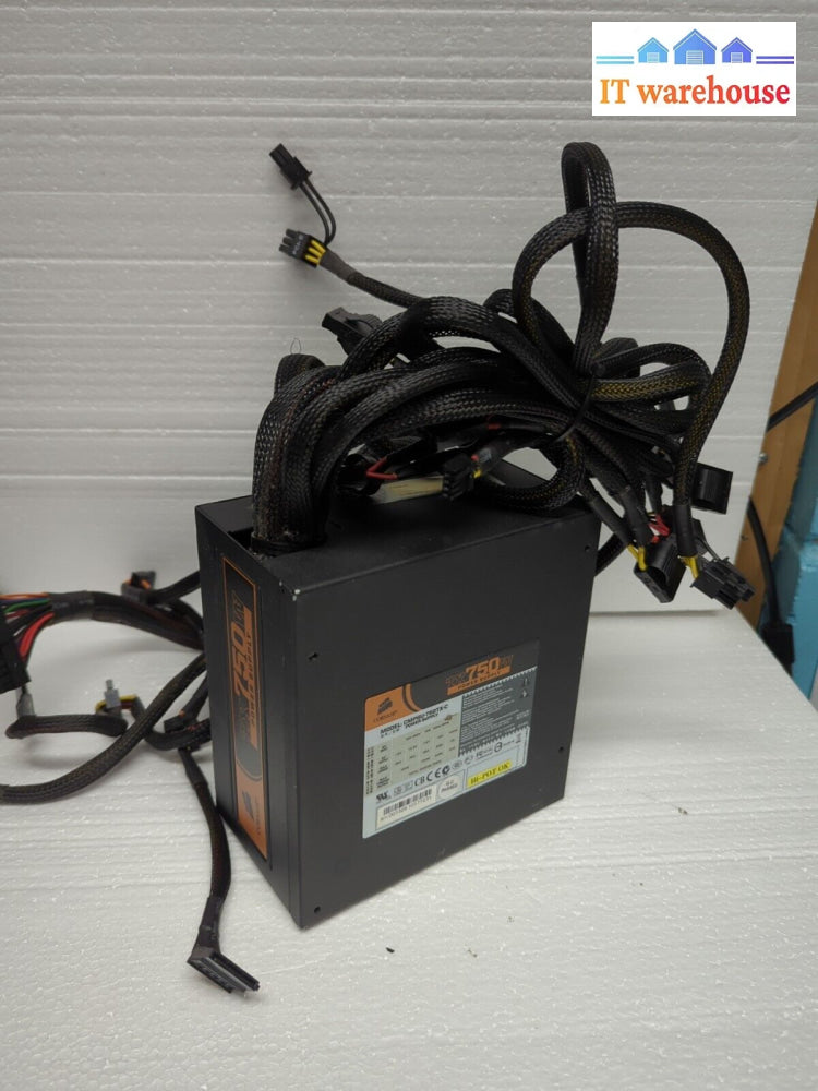 Corsair TX750W 750W 80 Plus Power Supply (4 + 4 CPU 2X 6 + 2 PCI-E) TESTED (Qty)
