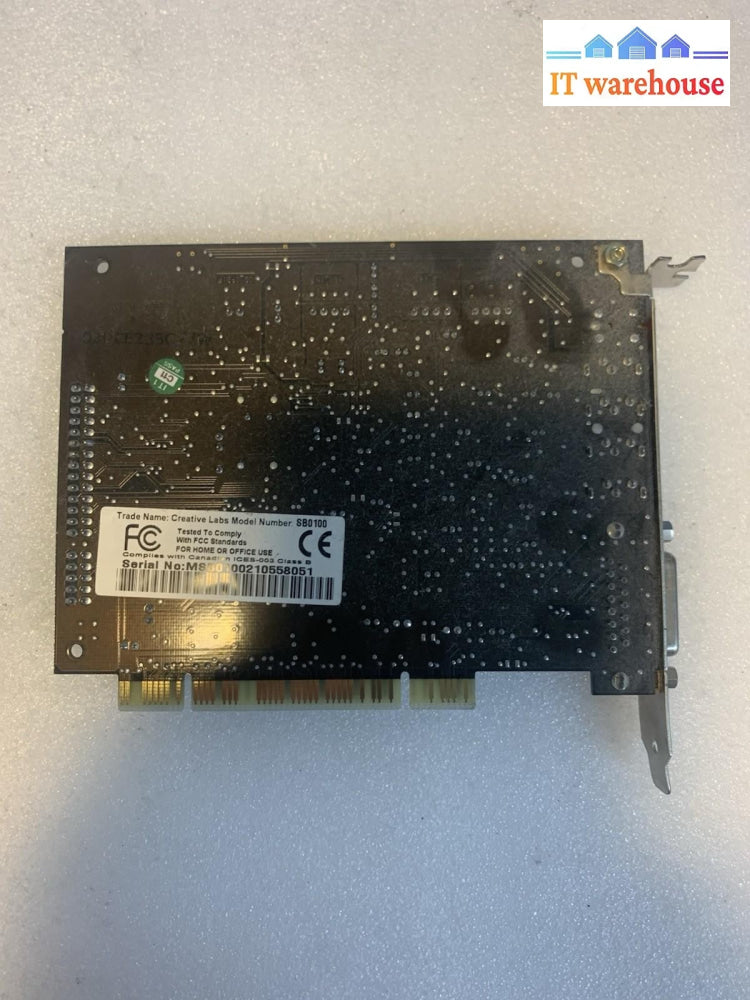 Creative Sound Blaster Live! 5.1 SB0100 PCI Sound Card