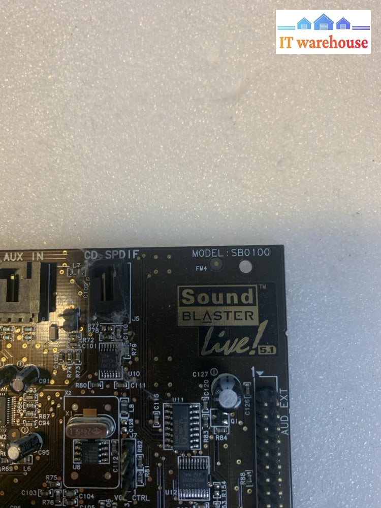 Creative Sound Blaster Live! 5.1 SB0100 PCI Sound Card